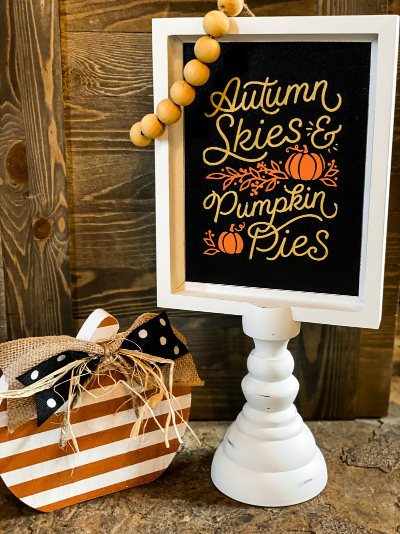 Autumn Skies & Pumpkin Pies